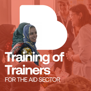 Training of Trainers for the aid sector